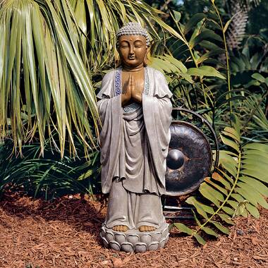 Design Toscano Large Meditative Buddha of the Grand Temple Garden